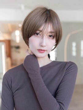 メゾンアルブル 向ヶ丘遊園 登戸(maison ARBLE) 20代30代大人かわいいくびれレイヤーボブ韓国黒髪スタイル