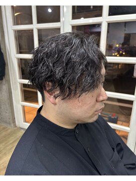 オムファミーユラグ(homme, famille raugh) ツイストスパイラルパーマ