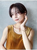 ショート美髪韓国ヘア_88802