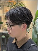 ビジネスカジュアルヘア　ショートフェザー