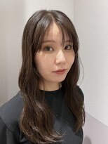 サロウィン 熊本上通り店(SALOWIN)&nbsp;顔まわりで魅せる暗髪フェイスレイヤー