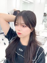 アマトウキョウスマートサロン(AMA TOKYO×Smart Salon)&nbsp;くびれレイヤー/顔まわりカット/くびれ巻き/レイヤーカット