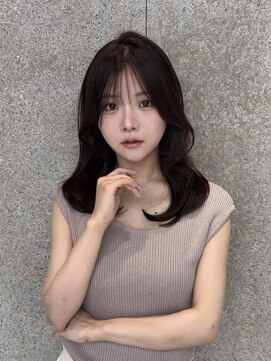 ディオ アンド ルーチェ アット(Dio&Luce at.) チョコブラウン×くびれヘア