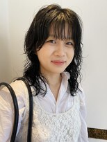 ビファインクーアヴェダ(Be fine coo AVEDA)&nbsp;お顔周りのカットも可愛く！レイヤーパーマ