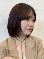 ガーデントウキョウ(GARDEN Tokyo) フェイスレイヤー/ミディアムレイヤー/レイヤーボブ/暖色