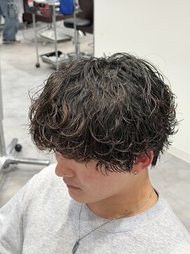 オーシャントーキョー 仙台(OCEAN TOKYO) 波巻きツイストスパイラルツーブロック刈り上げメンズパーマ