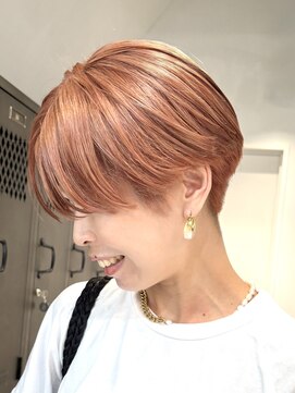 ナループロアツム(Nalu pu loa Tsum) ショートマッシュ/オレンジブラウン/大人ショート