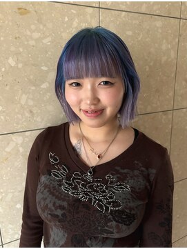 グラスペディア(graspedia) 寒色デザイン【広島派手髪】【広島ハイトーンカラー】