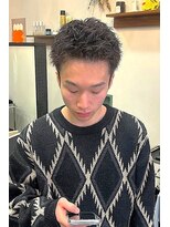 スナッグルサロン(SNUGGLE SALON) スパイキーショートピンパーマアクティブショートツイストパーマ