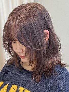 ノネル(nonel.) 透明感カラー/レイヤーカット/小顔カット/ダブルカラー