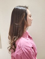 松本平太郎美容室 国立店&nbsp;20代30代40代50代×ロングレイヤー×イノアカラー+ハイライト