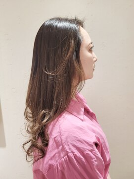 松本平太郎美容室 国立店 20代30代40代50代×ロングレイヤー×イノアカラー+ハイライト