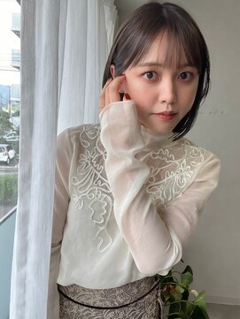 エトワ 中央店(etoi) 大分韓国ヘアタッセルボブミニボブショートボブ切りっぱなし