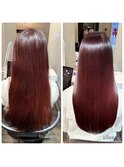 超高濃度水素プレミアムエイジングケアカラーエステ＃髪質改善