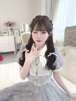 リルミー ミュエナ 大須 矢場町(Lilme myuena)&nbsp;ダークパープル/ナチュラルショート/ミルクブラウン/夏/名古屋