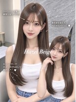 ラビス 池袋(Lovis) 《松本》ミルクティーブロンド/ダークグレー/ワンホンレイヤー