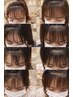 前髪の割癖に！クロスパーマ＋カット＋クイックトリートメント17050円→14300