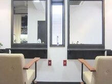 髪処あんの雰囲気（2席のみのプライベートサロン。）