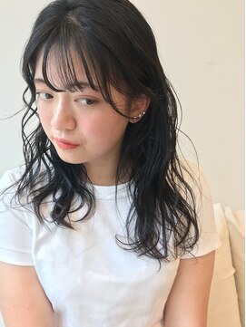 ルーイ(LOUIE) シースルーバング/レイヤーロング