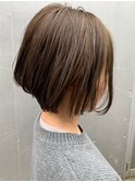 AUSTIN イルミナカラー×ヘルシーレイヤーボブディ