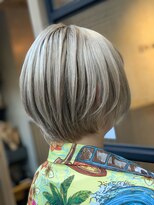 エイト 上野店(EIGHT ueno)&nbsp;【EIGHT上野】　中田　ダブルカラー×ホワイトベージュ