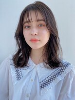 【GARDEN 田中麻由】オフィスヘアエアリーミディ韓国風ヘアー