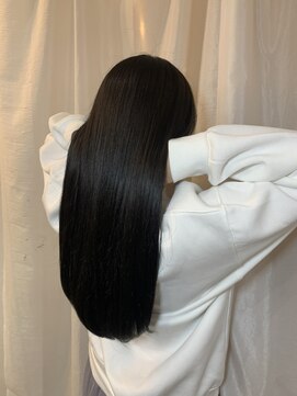 スイート ヘアデザイン(Suite HAIR DESIGN) ツヤ髪 ブルーアッシュ ロングヘア