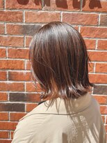 シェノン 梅田(CHAINON)&nbsp;イメチェンヘアスタイル×きりっぱなしボブ