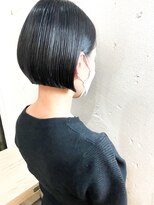 ヘアーワークス ヘルム 渋谷店(HAIR WORKS HELM)&nbsp;[HELM渋谷]黒髪ミニボブ