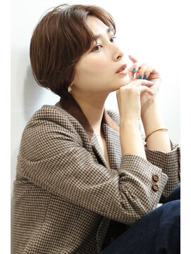 クラン 六甲道(Chlan) ワンカールアップバング丸っこショート