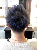 【Men's】ダブルカラー♪「ディープ・ブルーアッシュ」