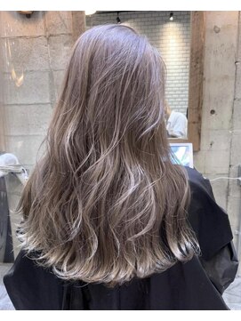 アルカナ 明治神宮前原宿(ARCANA) ハイライト バレイヤージュ デザインカラー ホワイトベージュ