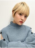 【長谷川】ブロンドショート
