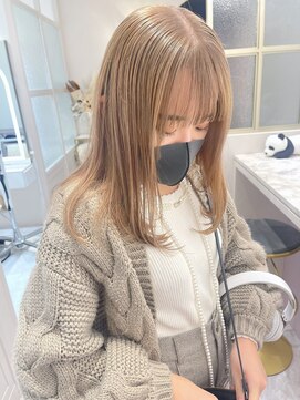 ランド 原宿表参道(LAND) 髪質改善/ヘルシースタイル/ふんわりカール/ショコラアッシュ