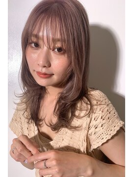 オアシス(oasis) 20代30代大人可愛いレイヤーカットシースルーバング