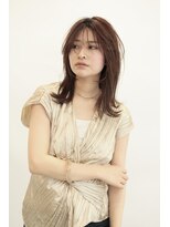 クーラアオヤマ(Cura Aoyama) 2way前髪×まろやかベージュカラー