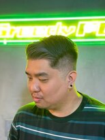 グリーディーフォックス 三軒茶屋(GreedyFOX)&nbsp;波巻き/マッシュパーマ/ウルフ/ハイライト<理容室>三軒茶屋