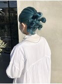 〈turquoise × arrange〉