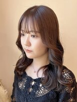 レリコ ニド(Relico-nid) 髪質改善10代20代30代韓国風顔まわりレイヤー透明感グレージュ