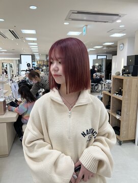 ケンジ 平塚ラスカ店(KENJE) ピンク/ピンクカラー/ハイトーン/ハイトーンカラー/平塚美容室