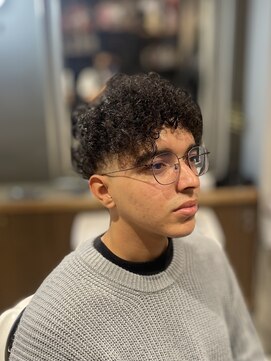 チルチェア 吉祥寺店(CHILL CHAIR) ツーブロ×ナチュラルカール　 <理容室> <吉祥寺> <バーバー>