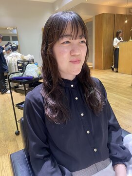 ジェノ(JENO by apish) なみまきパーマ/ロングヘア/ゆるめパーマ/ウェーブパーマ