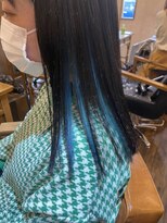 アメリシシ 近鉄八尾店(Ameri sisii.)&nbsp;【インナーブルー/ロング/似合わせボブ】#Ameri  #八尾