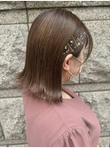 ヘアセット　ボブ　ミディアム