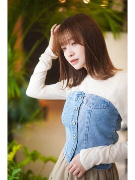 ザシー おおたかの森(The C) ミディアムボブ/外はね似合わせ前髪♪TheC 流山おおたかの森