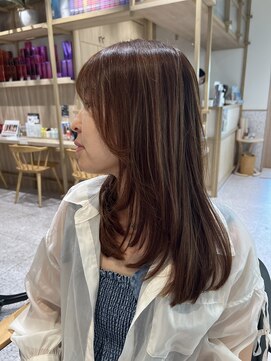 ゼストソエル(ZEST soell) 重め〇レイヤーカット