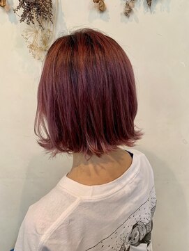 シャンプーボーイ セントラル 博多(SHAMPOO BOY central) モーブピンク