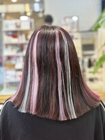 ボンビィヴァン(bon-vivant) フェイスフレーミング、インナーカラー、アンブレラカラー