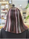 フェイスフレーミング、インナーカラー、アンブレラカラー