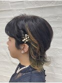 結婚式ヘアセット
